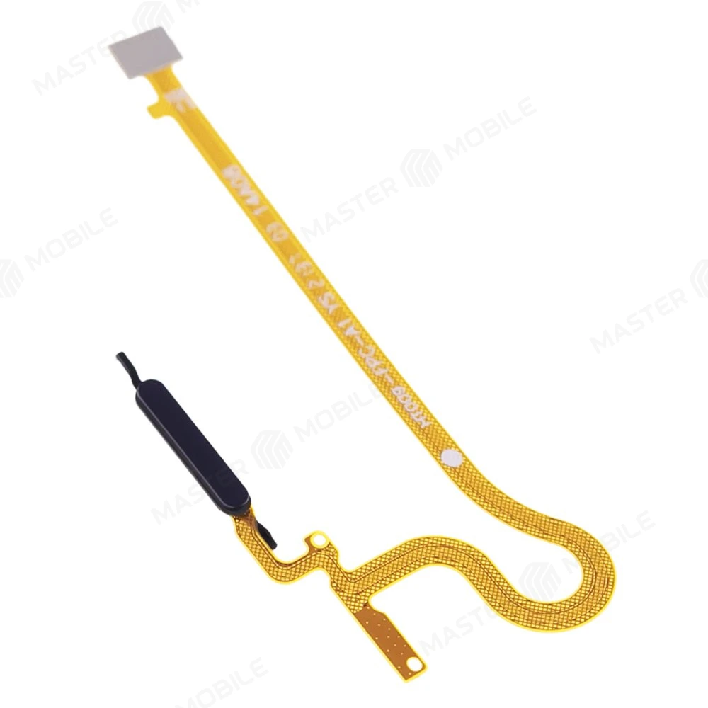 Шлейф для Vivo Y33s (V2109) с комп. + сканер отпечатка пальца (черный)  фото №3