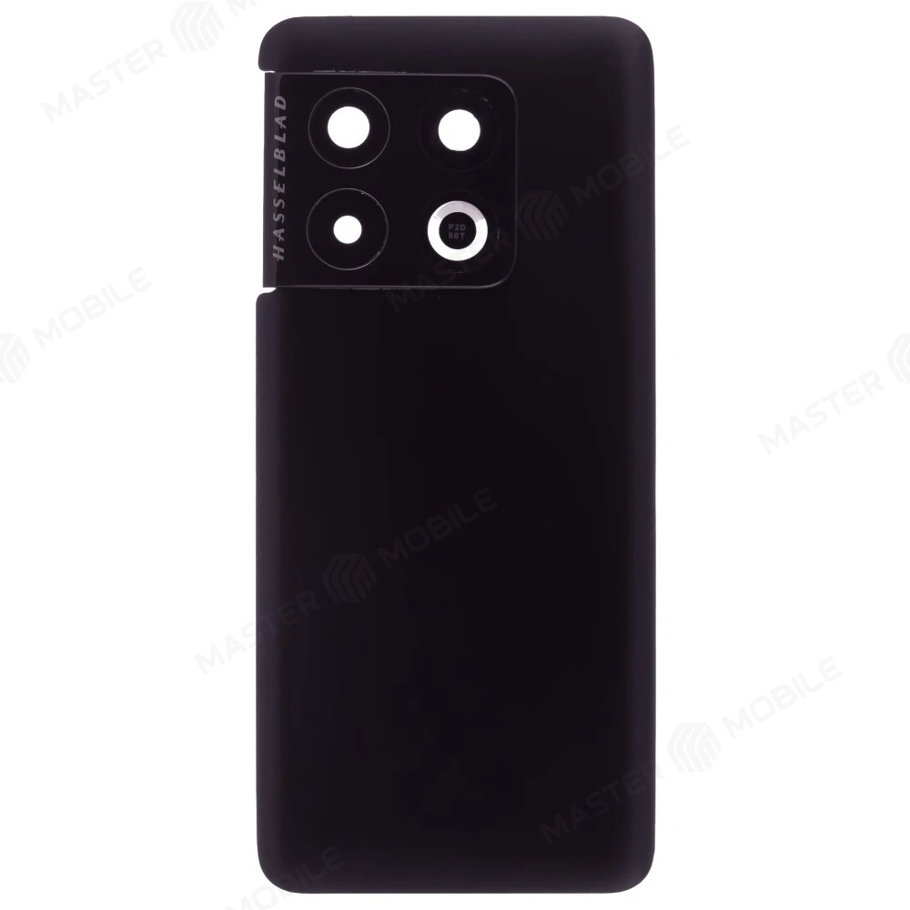 Задняя крышка для OnePlus 10 Pro (черный) (в сборе со стеклом камеры) фото №1