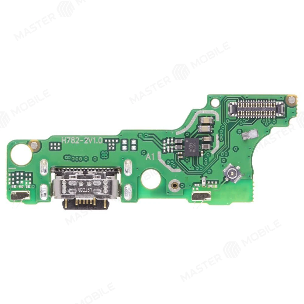 Нижняя плата для Tecno Pova 7 5G (LJ7) с комп. + разъем зарядки + микрофон фото №1