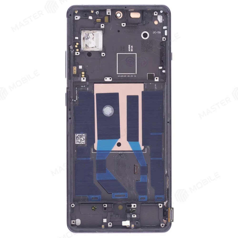 Дисплей для OnePlus 12R (CPH2609) + тачскрин (черный) (в рамке) (ORIG100) (SP) фото №2