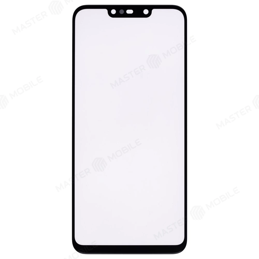 Стекло модуля для Huawei Mate 20 Lite (SNE-LX1) + OCA (черный)