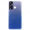 Задняя крышка для Infinix Hot 11 (X662) (Helio G70) (голубой) (в сборе со стеклом камеры) фото №1
