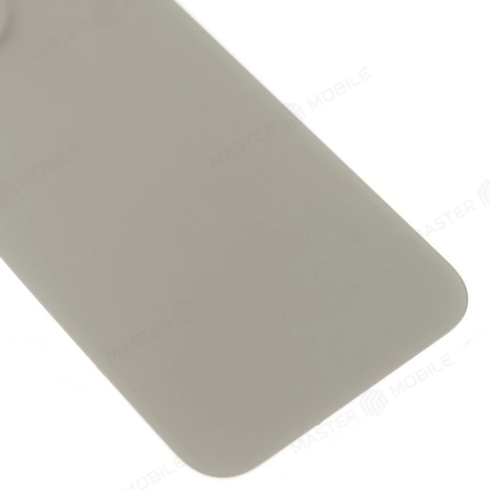 Задняя крышка для Apple iPhone 15 Pro Max (титановый) (в сборе со стеклом камеры и шлейфом) (Premium)  фото №4