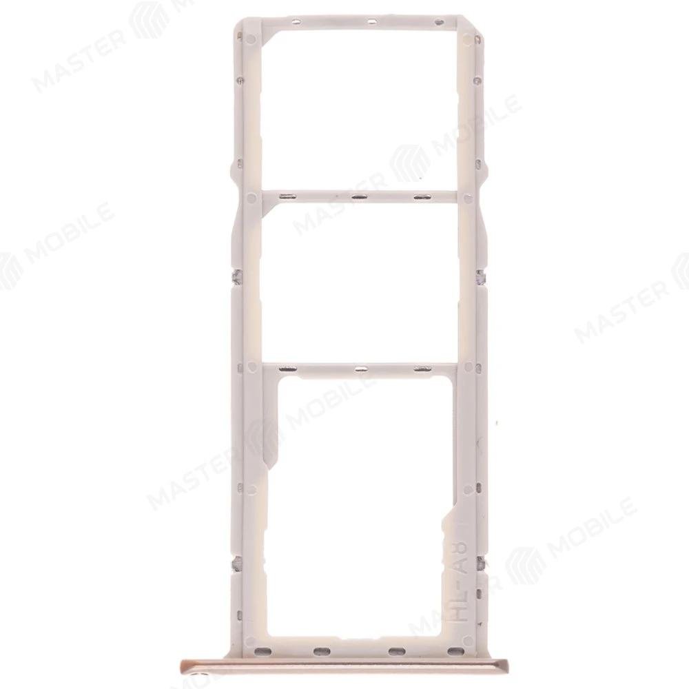 Держатель сим-карты для Huawei Honor 8C (BKK-AL10) (золотистый) фото №2