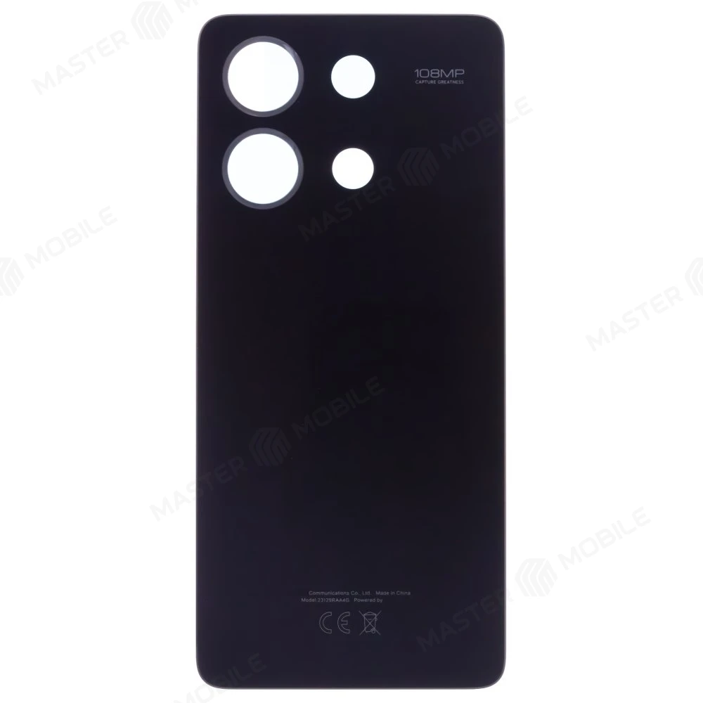 Задняя крышка для Xiaomi Redmi Note 13 4G (23124RA7EO) (черный)