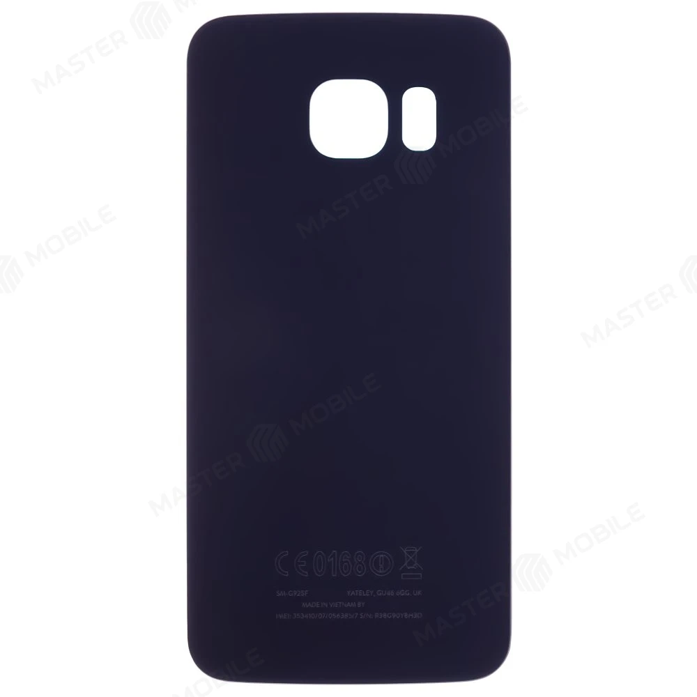 Задняя крышка для Samsung G925 Galaxy S6 Edge (черный)