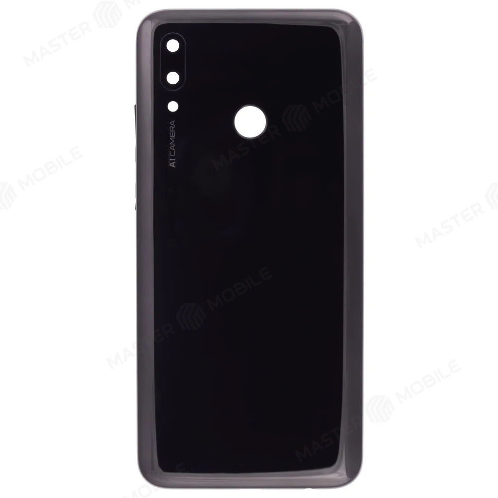 Задняя крышка для Huawei P Smart 2019 (POT-LX1) (черный) (в сборе со стеклом камеры)