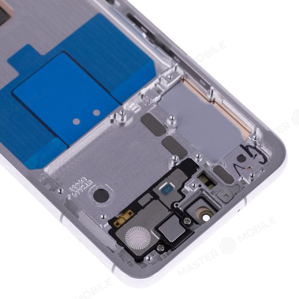 Дисплей для Samsung S901 Galaxy S22 + тачскрин (серебристый) (в рамке) (ORIG100) (возможен дефект ЛКП) фото №3