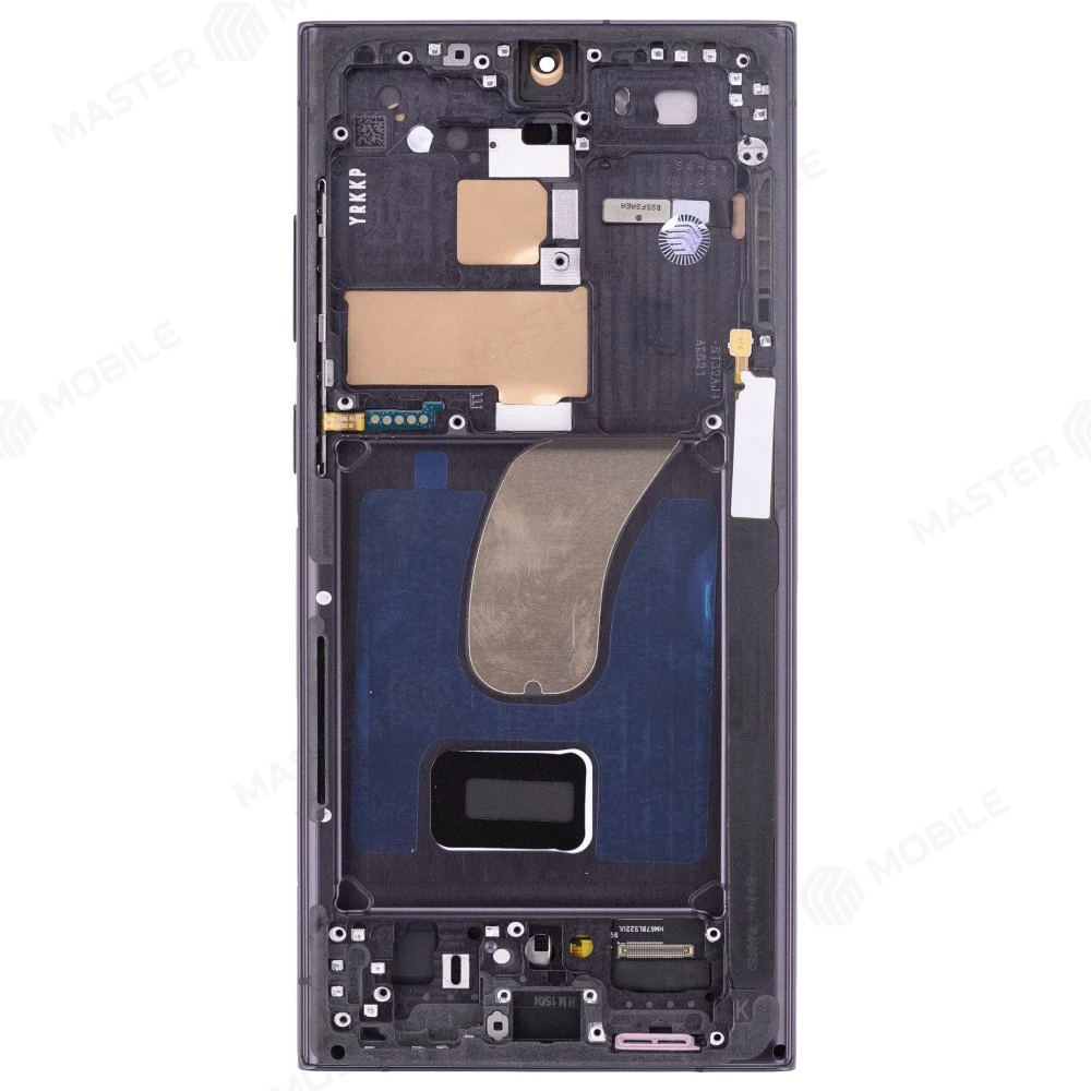 Дисплей для Samsung S918 Galaxy S23 Ultra + тачскрин (черный) (в рамке) (OLED) (Small Size) фото №2