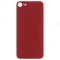 Задняя крышка для Apple iPhone 8 (красный) (с широким отверстием) (Premium) фото №1