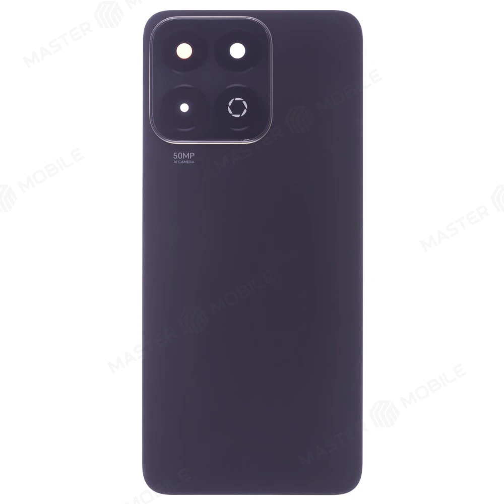 Задняя крышка для Huawei Honor X7c (ALT-LX1) (черный) (в сборе со стеклом камеры)