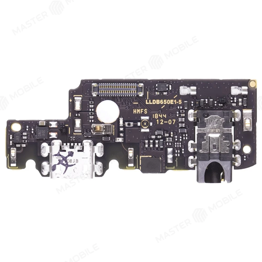 Нижняя плата для Xiaomi Redmi Note 5 / Redmi Note 5 Pro с комп. + разъем зарядки + микрофон (ORIG100)  фото №1