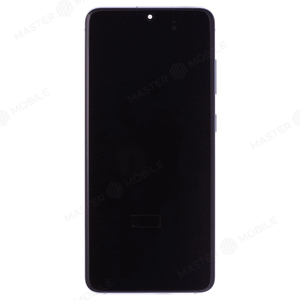 Дисплей для Samsung G980 Galaxy S20 + тачскрин (голубой) (в рамке) (ORIG100)