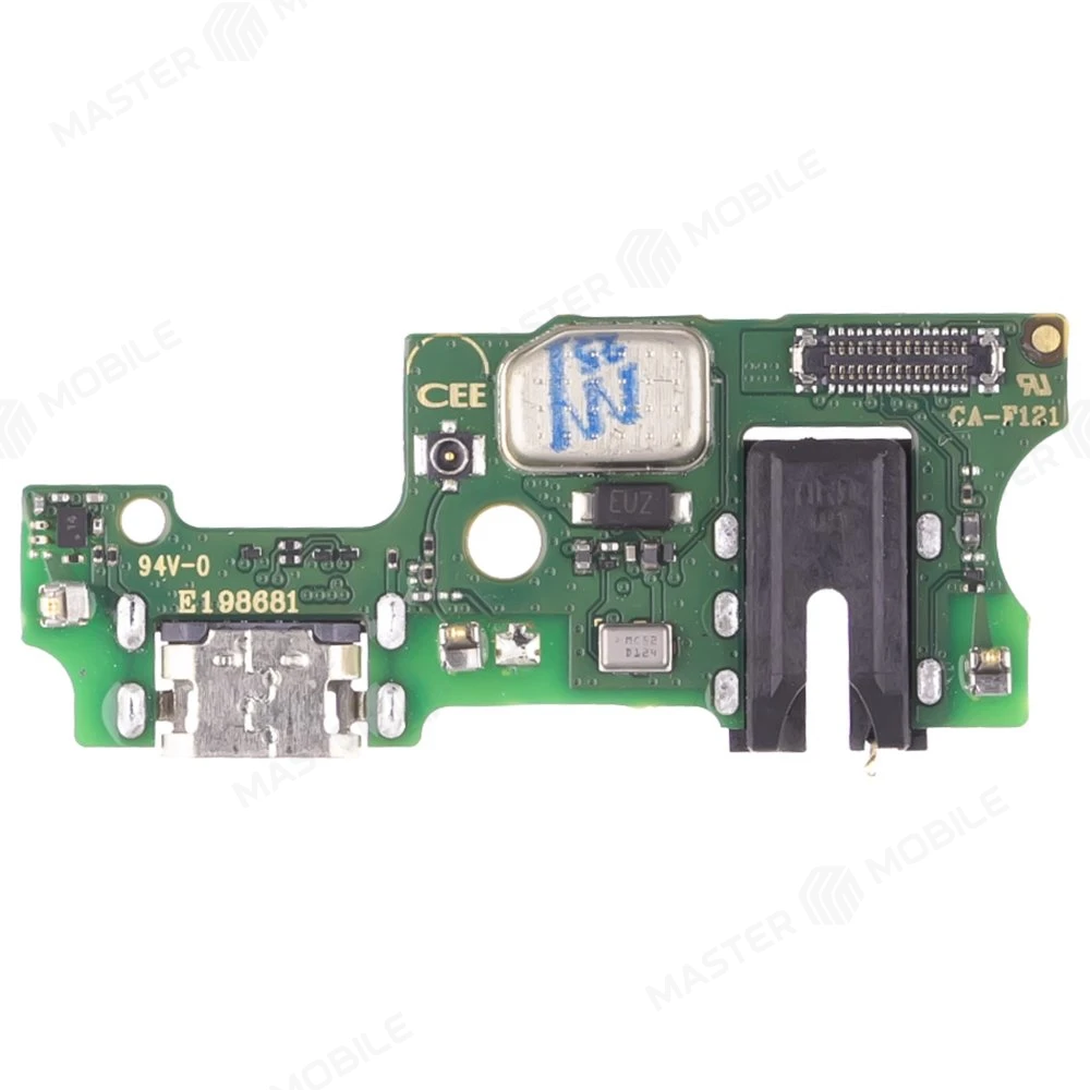 Нижняя плата для Infinix Hot 10S (X689D) с комп. + разъем зарядки + микрофон (ORIG100)  фото №1