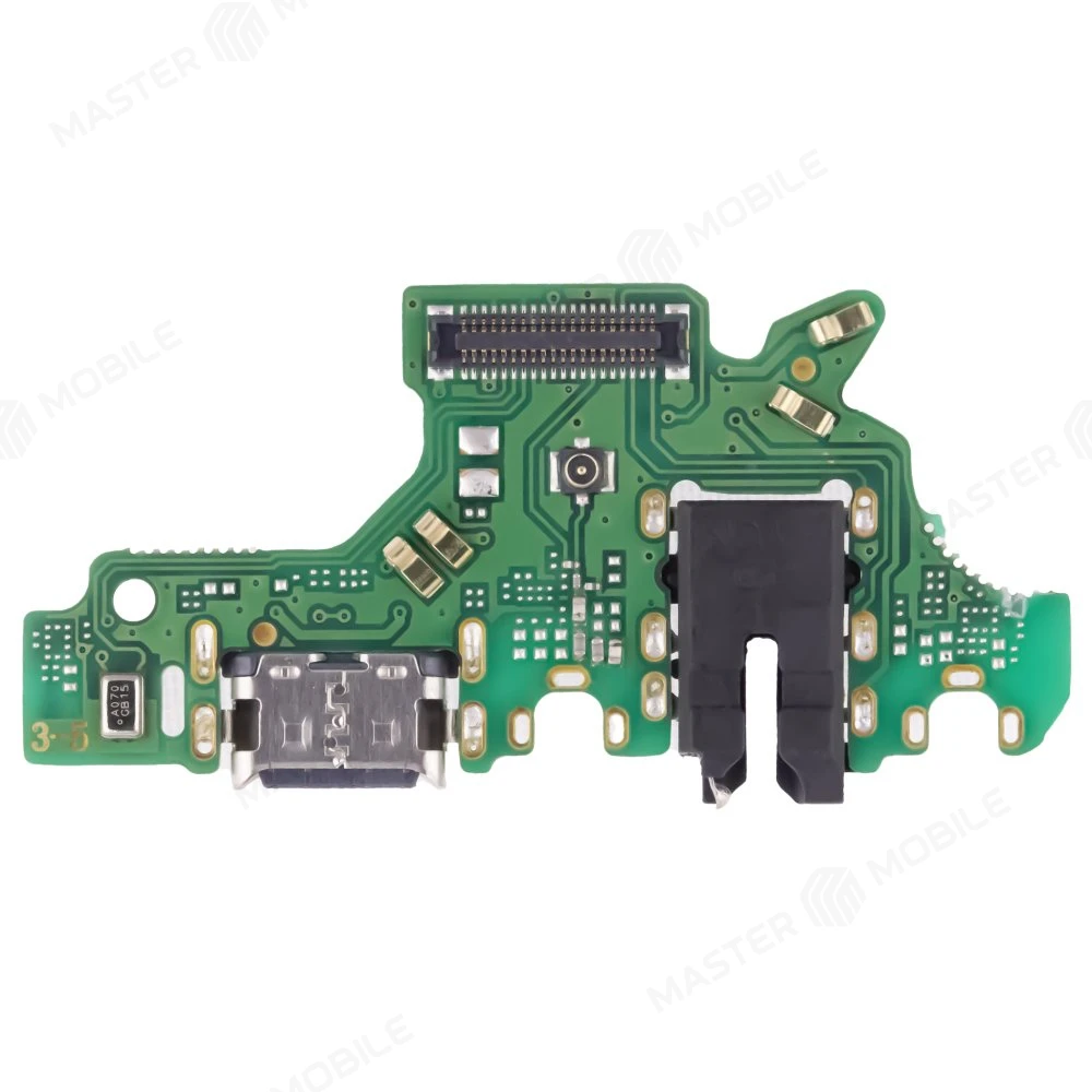 Нижняя плата для Huawei P30 Lite / Nova 4e (MAR-LX1M) / Honor 20S (MAR-LX1H) и др. с комп. + разъем зарядки + разъем гарнитуры + микрофон