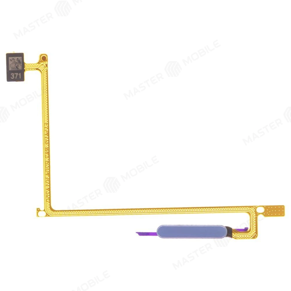 Шлейф для Vivo Y12s (V2026) с комп. + сканер отпечатка пальца (голубой) фото №1