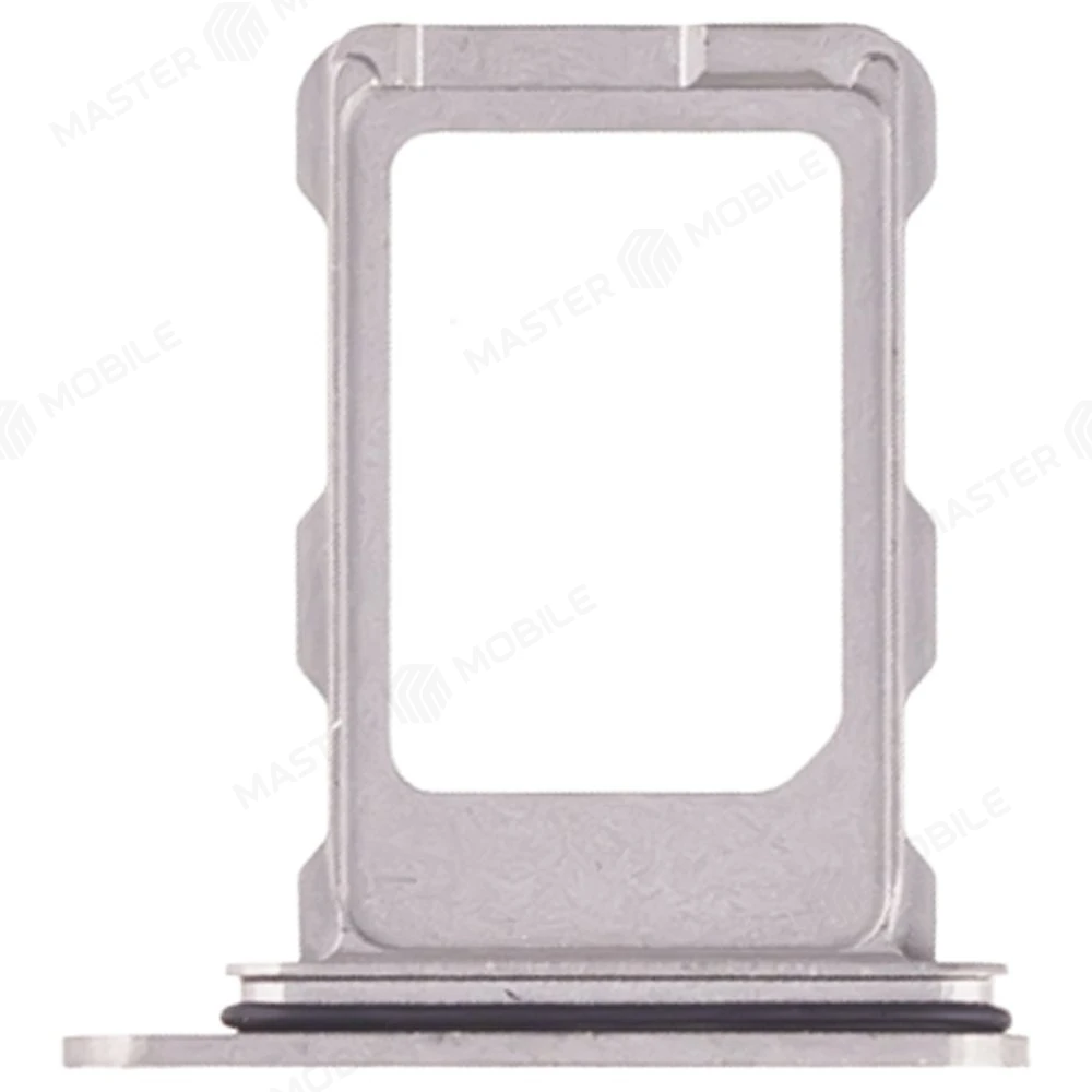 Держатель сим-карты для Apple iPhone 16 Pro / iPhone 16 Pro Max (серебристый)  фото №2