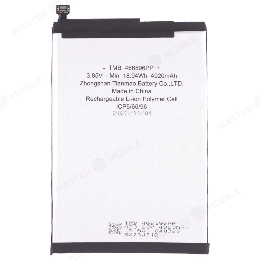 Аккумулятор для Tecno Pop 7 (BF6) / Spark GO 2023 (BF7) / Spark GO 2024 (BG6) (BL-49NT) (ORIG100) (SP) фото №2