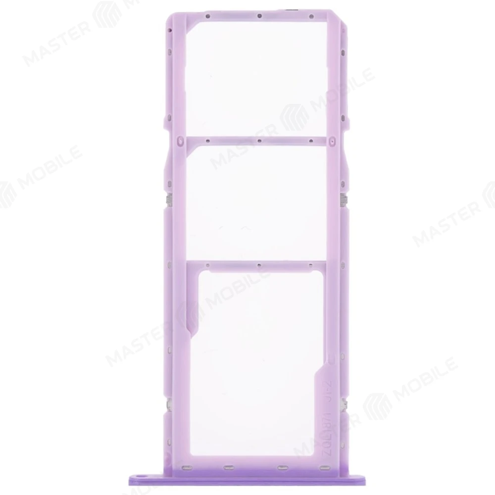 Держатель сим-карты для Samsung M115 Galaxy M11 (фиолетвый) фото №2