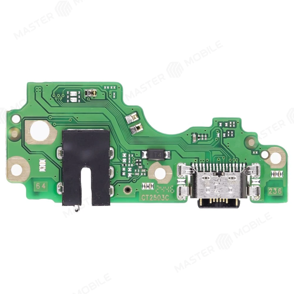 Нижняя плата для Tecno Spark 30 Pro 4G (KL7) / Infinix Hot 50 Pro (X6881) с комп. + разъем зарядки + микрофон  фото №2