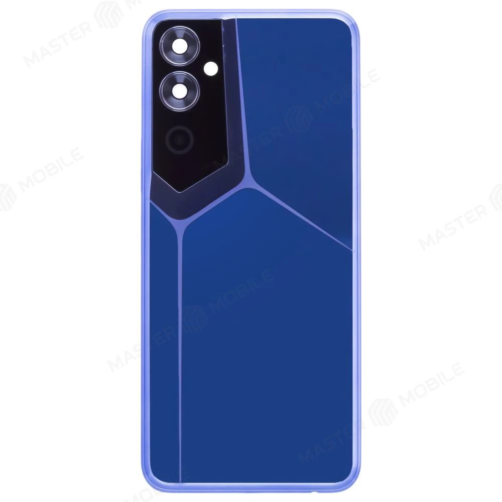 Задняя крышка для Tecno Pova Neo 2 (LG6n) (синий) (в сборе со стеклом камеры)