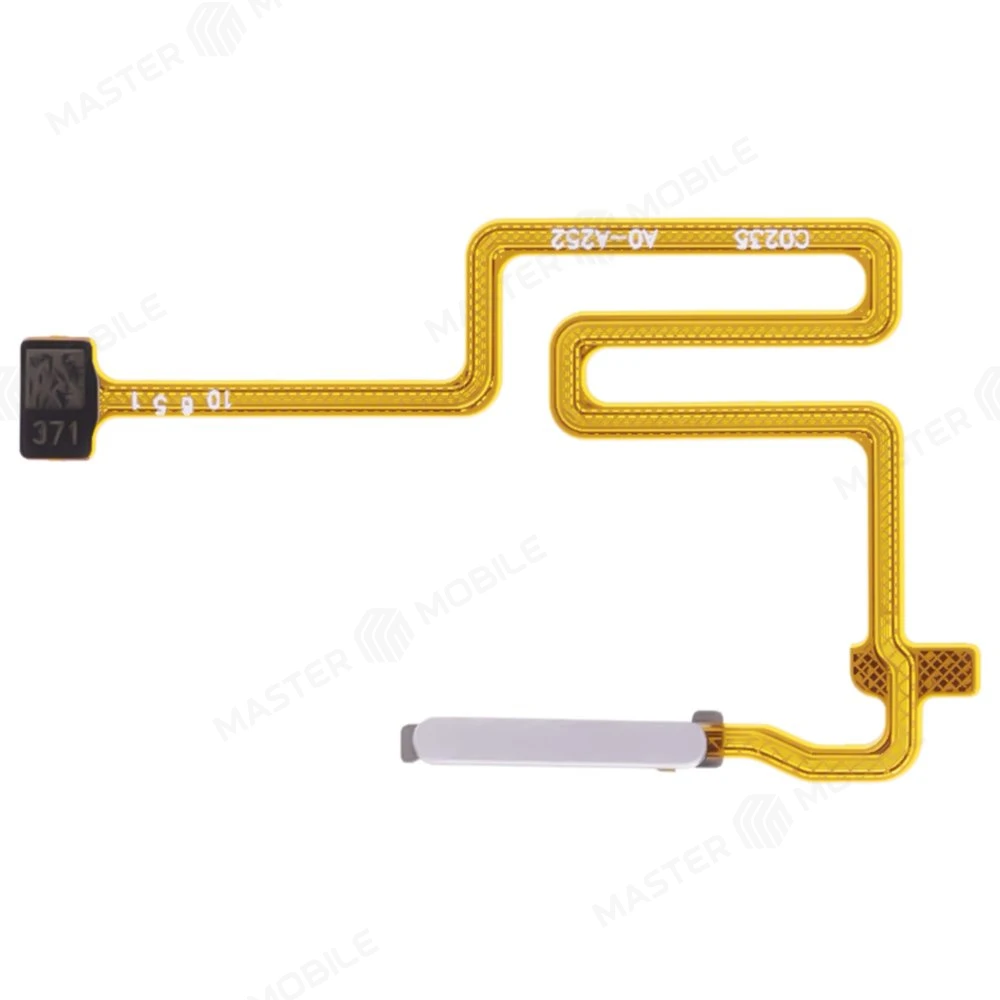 Шлейф для Realme C31 (RMX3501) с комп. + сканер отпечатка пальца (серебристый)  фото №1