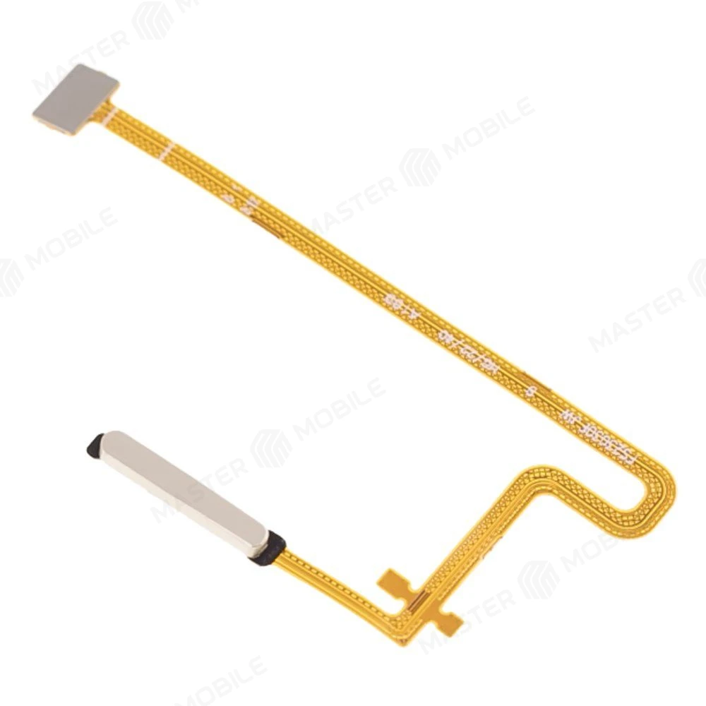 Шлейф для Realme 10 Pro 5G (RMX3661) с комп. + сканер отпечатка пальца (серебристый)  фото №3