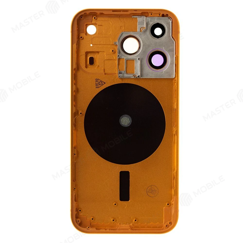 Корпус для Apple iPhone 14 Pro в дизайне Apple iPhone 17 Pro (оранжевый) (Premium) фото №2