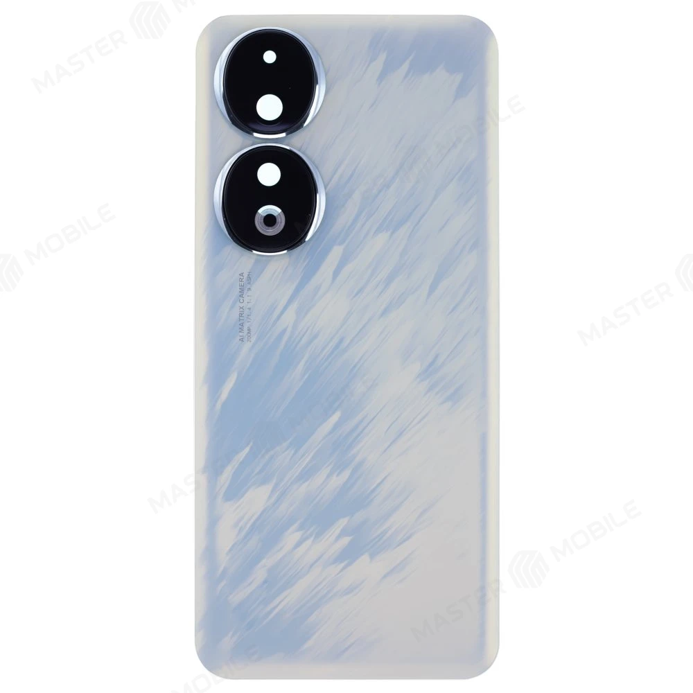 Задняя крышка для Huawei Honor 90 (REA-NX9) (голубой) (в сборе со стеклом камеры)