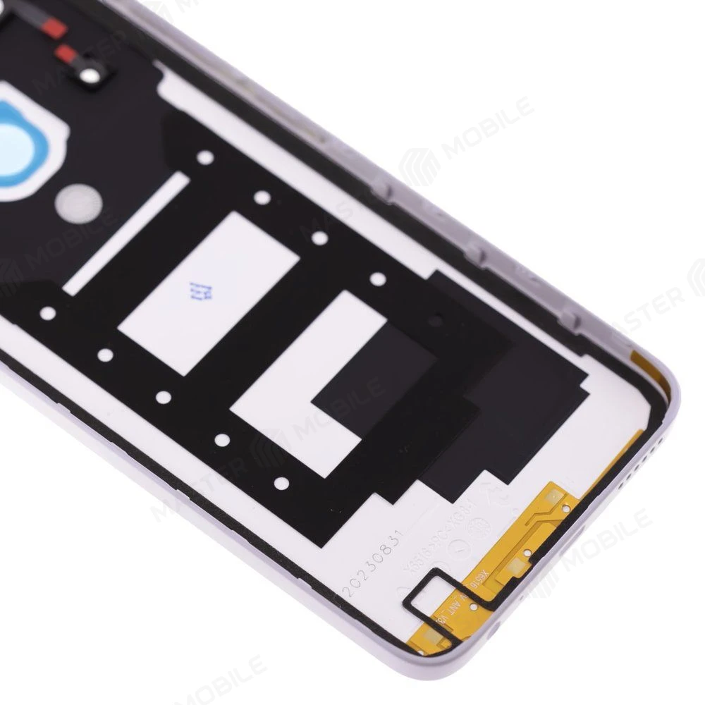 Задняя крышка для Infinix Smart 7 HD (X6516) (белый) (в сборе со стеклом камеры) фото №4