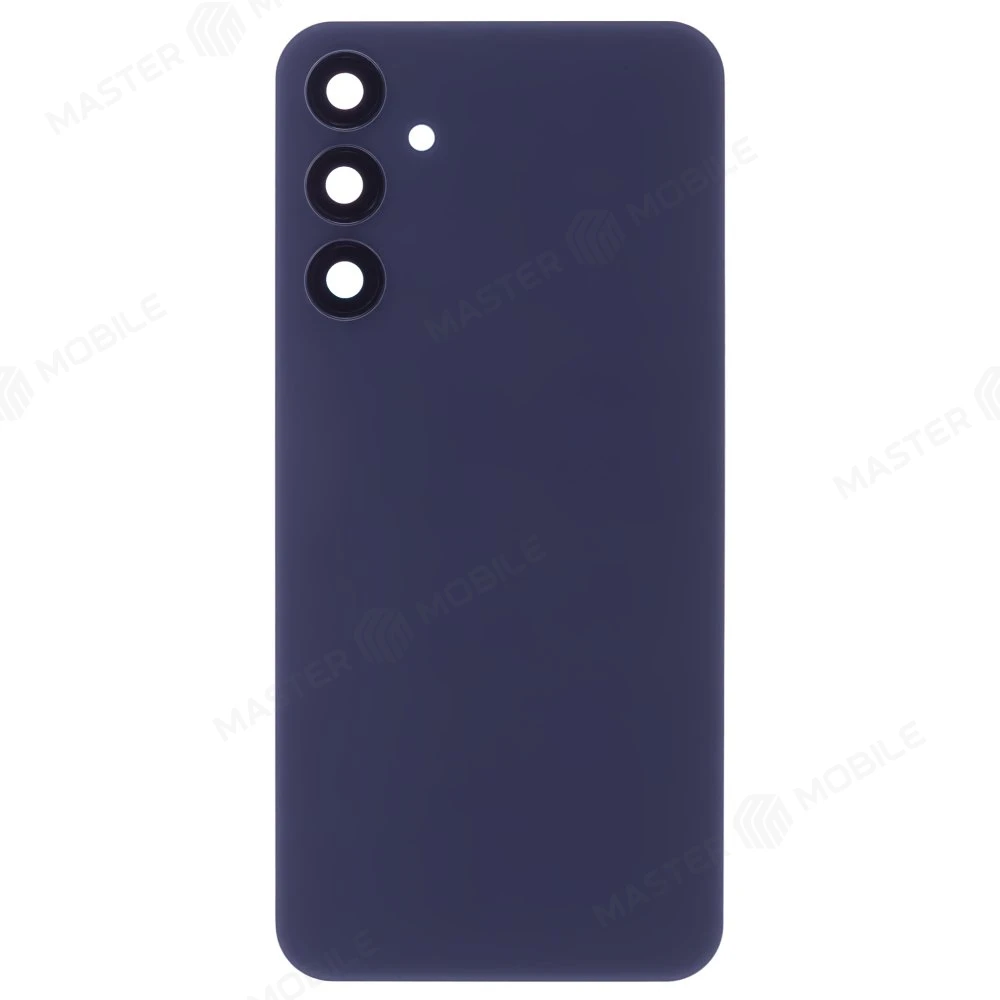 Задняя крышка для Samsung A256E Galaxy A25 5G (черный) (в сборе со стеклом камеры)