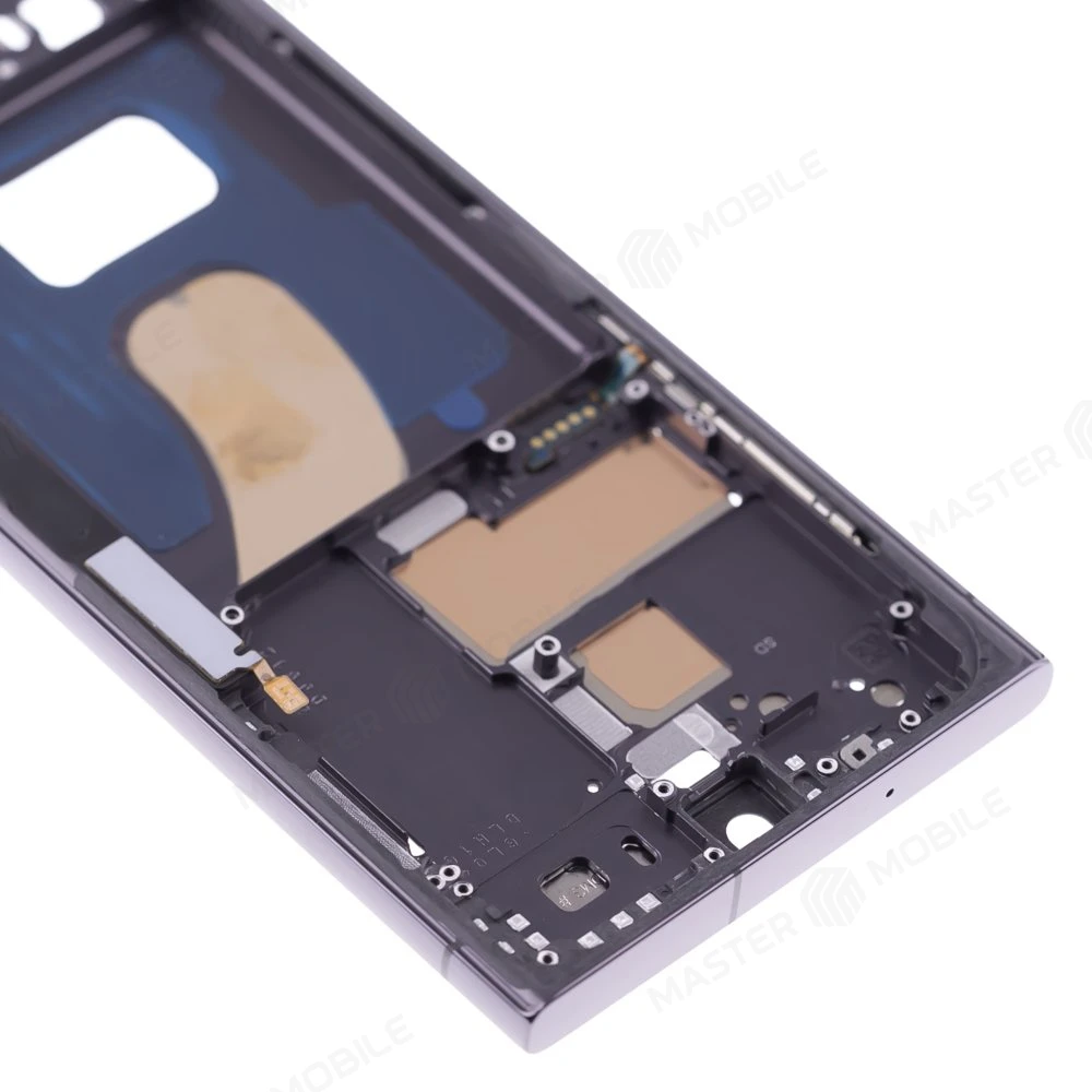 Рамка дисплея для Samsung S918 Galaxy S23 Ultra (черный) фото №3