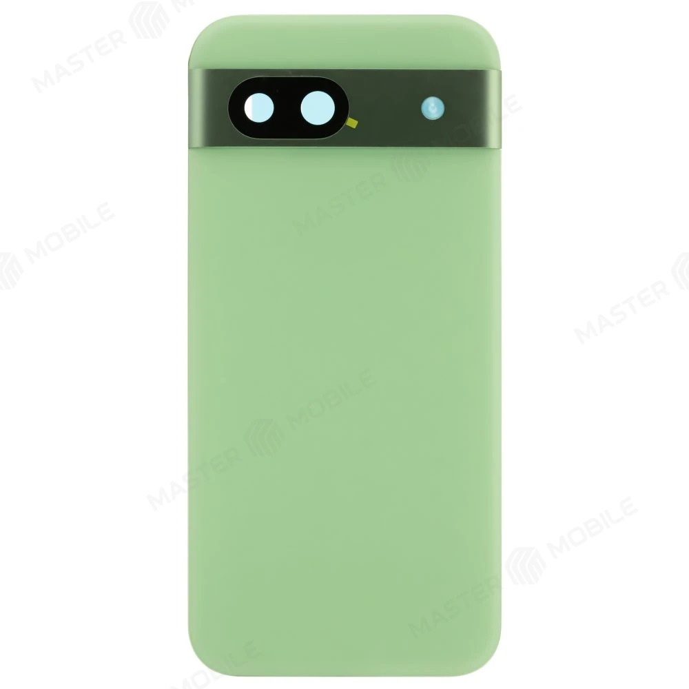 Задняя крышка для Google Pixel 8A (GKV4X/G6GPR/G8HHN/G576D) (зеленый) (в сборе со стеклом камеры)