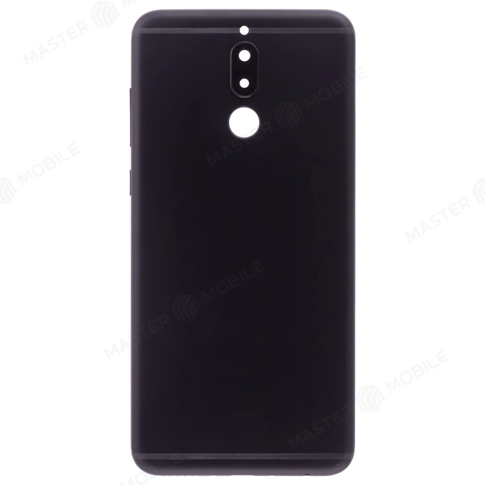 Задняя крышка для Huawei Nova 2i (RNE-L21) (черный) (в сборе со стеклом камеры)