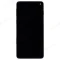 Дисплей для Samsung G973 Galaxy S10 + тачскрин (черный) (в рамке) (In-Cell) фото №1