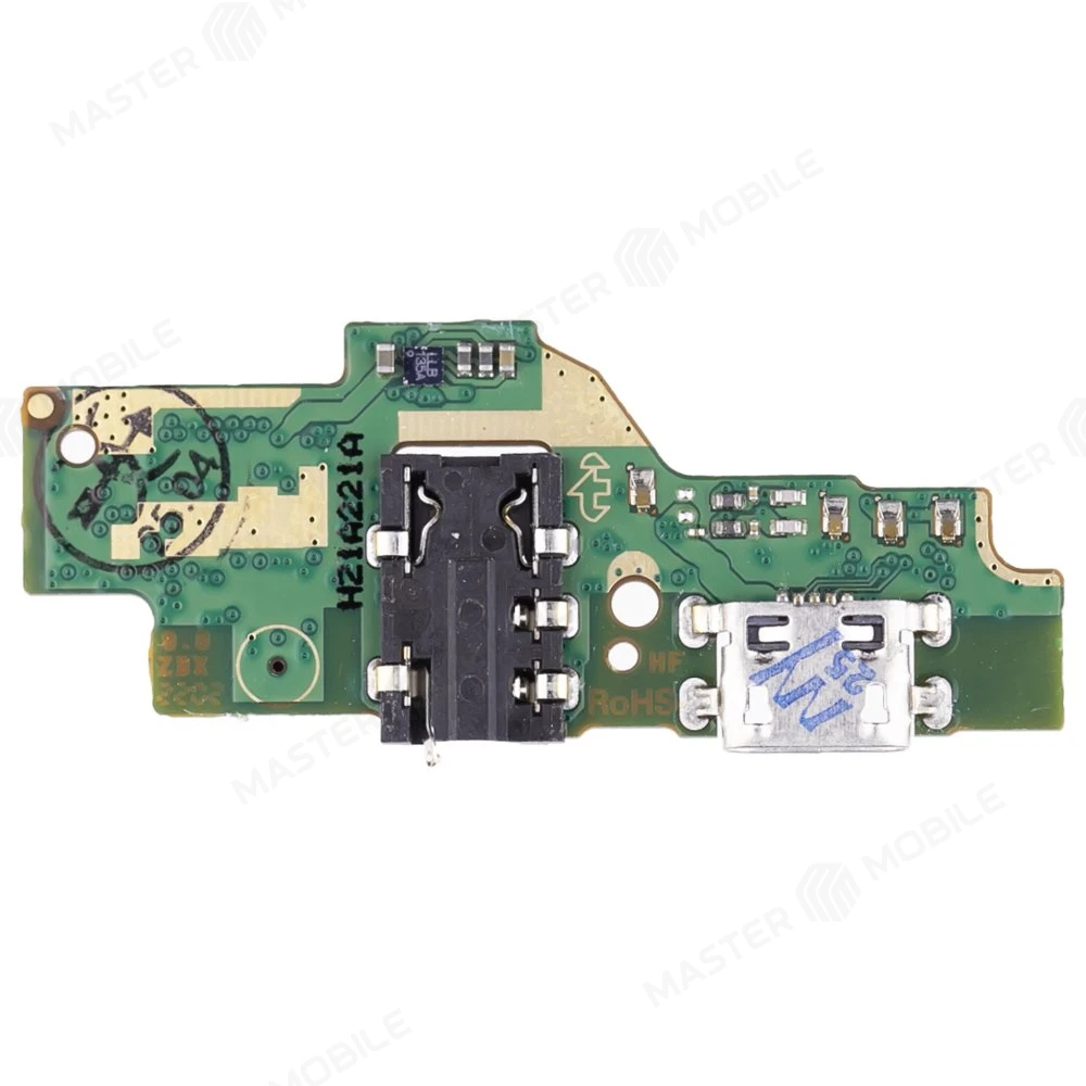 Нижняя плата для Infinix Hot 10 Lite (X657B) с комп. + разъем зарядки + микрофон (ORIG100)  фото №2