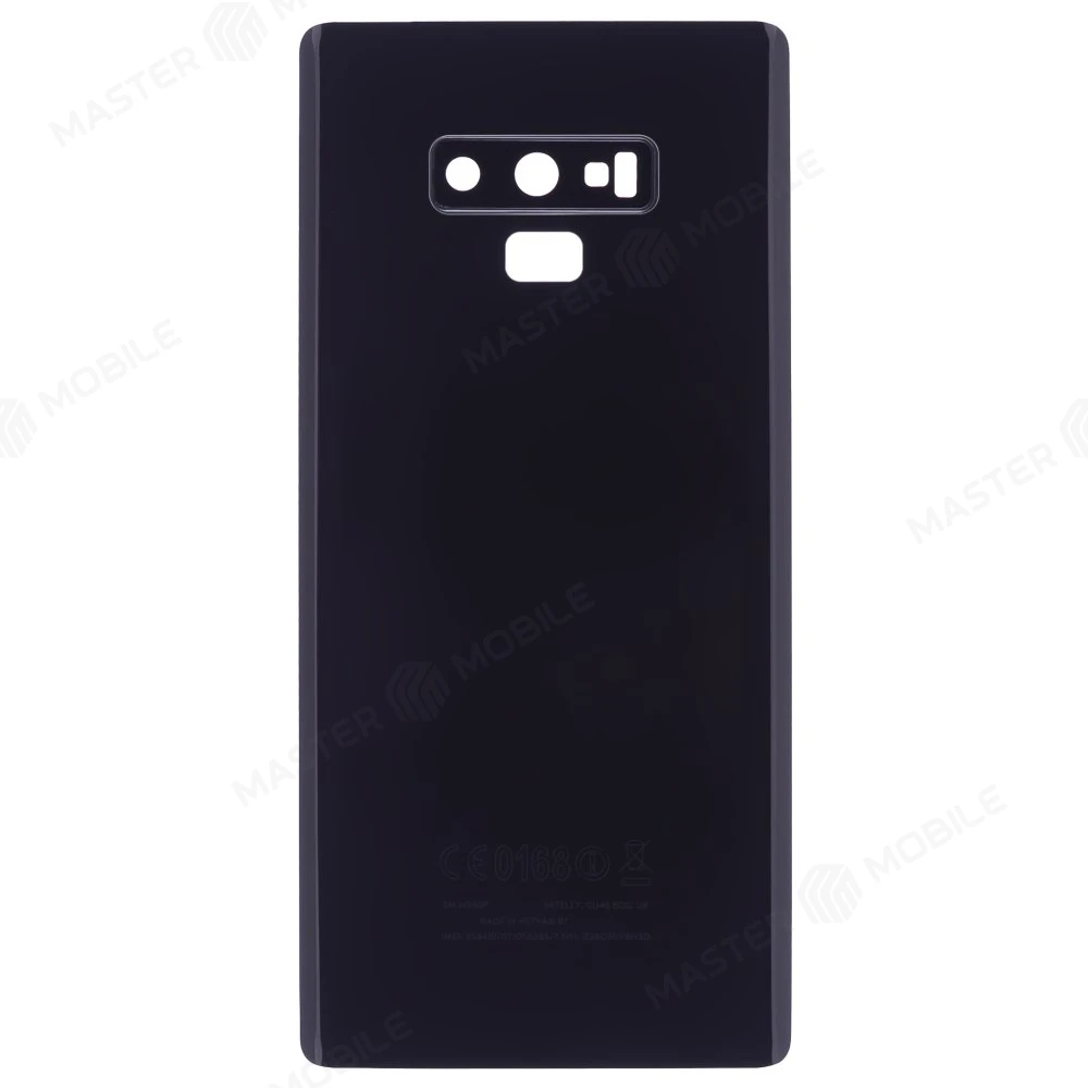 Задняя крышка для Samsung N960 Galaxy Note 9 (черный) (в сборе со стеклом камеры)