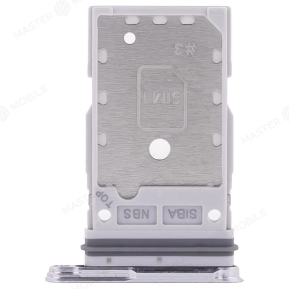 Держатель сим-карты для Samsung S921 Galaxy S24 (серебристый)  фото №1