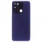 Задняя крышка для Tecno Spark GO 2022 (KG5) (синий) (в сборе со стеклом камеры) фото №1