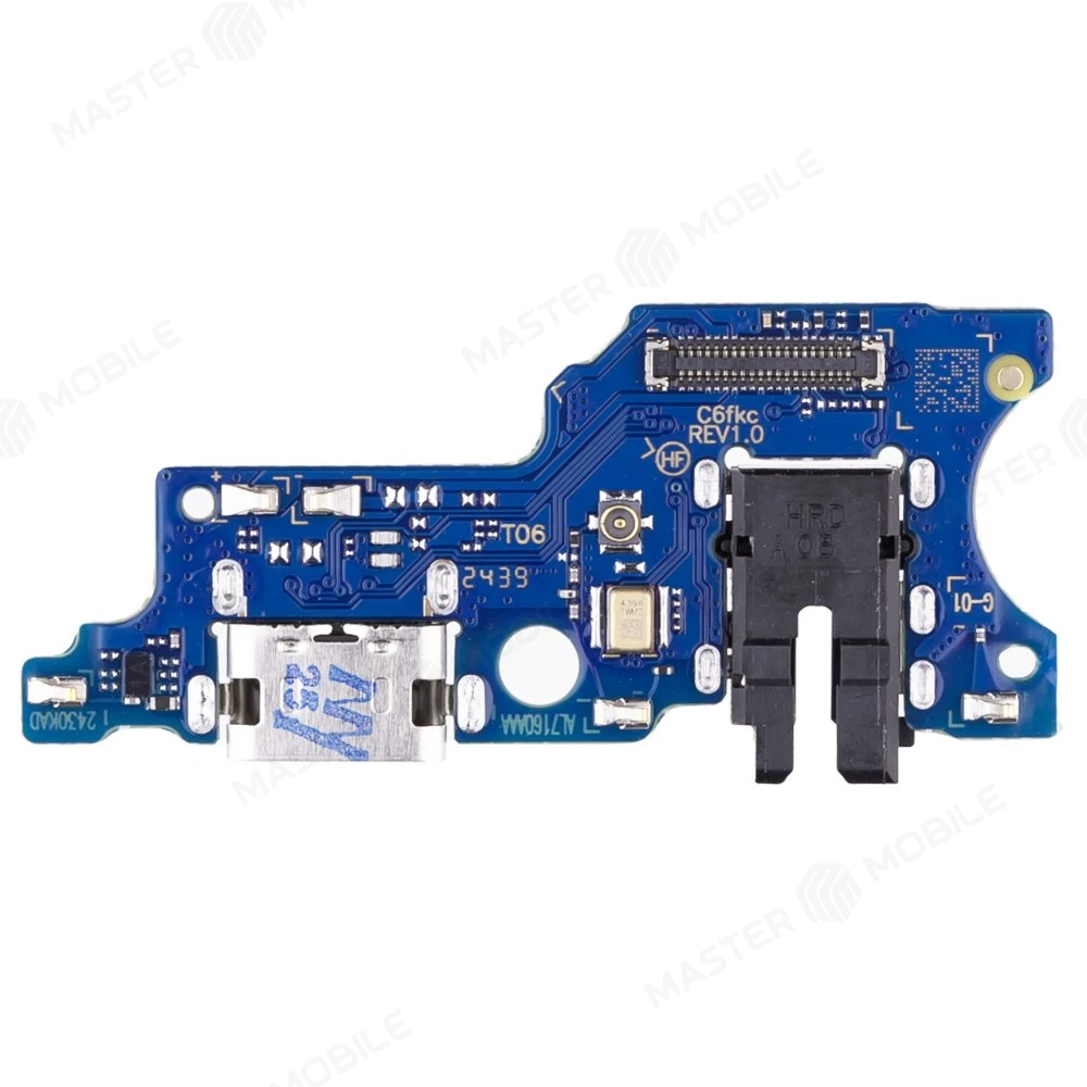 Нижняя плата для Samsung A065 Galaxy A06 с комп. + разъем зарядки + микрофон + разъем гарнитуры фото №1