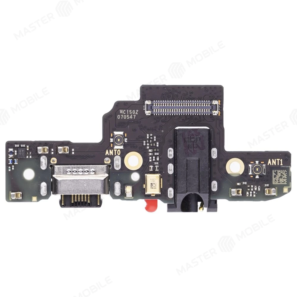 Нижняя плата для Xiaomi Poco M4 Pro 5G (21091116AG) / Redmi Note 11T 5G / Redmi Note 11S 5G и др. с комп. + разъем зарядки + микрофон (ORIG100) фото №1