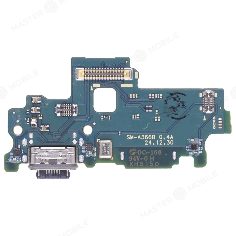 Нижняя плата для Samsung A366 Galaxy A36 5G с комп. + разъем зарядки + микрофон + разъем SIM фото №1