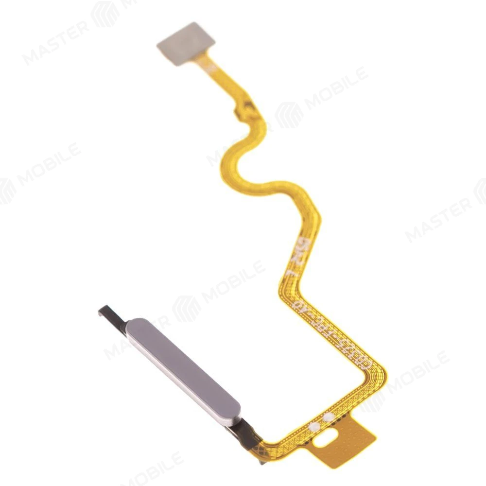 Шлейф для Tecno Spark GO 2 (KM4) с комп. + сканер отпечатка пальца (титановый)  фото №3