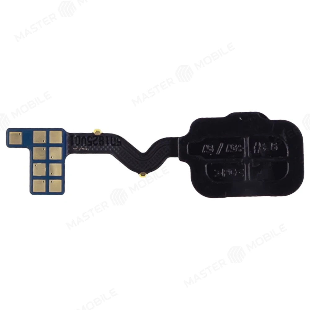 Шлейф для Samsung A600 Galaxy A6 (2018) / A605 Galaxy A6+ (2018) / J600 Galaxy J6 (2018) с комп. + сканер отпечатка пальца (черный)  фото №2