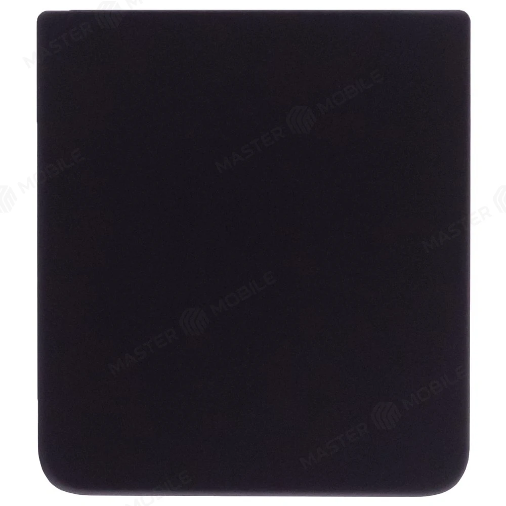 Задняя крышка для Samsung F711 Galaxy Z Flip 3 (серый) (комплект) фото №4