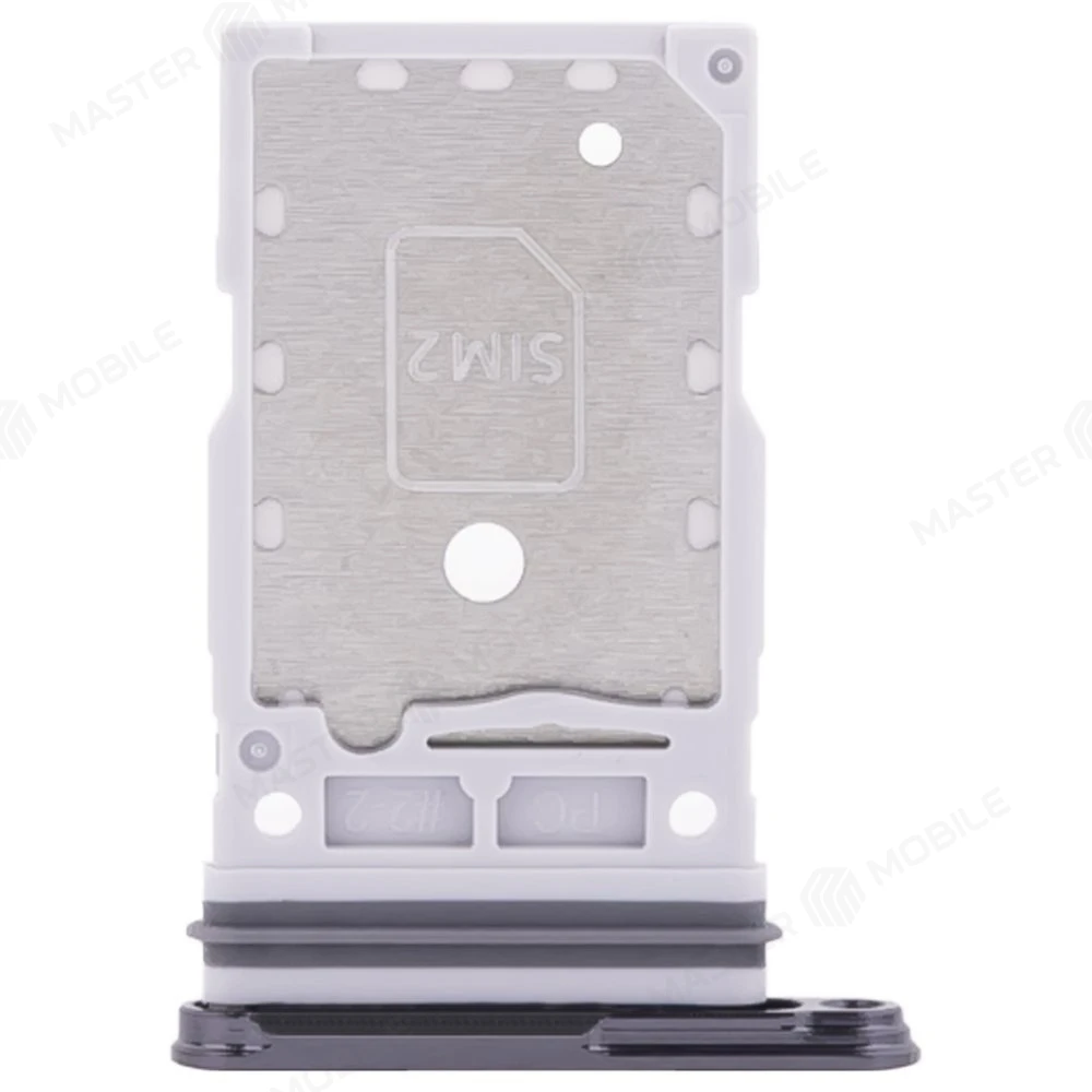 Держатель сим-карты для Samsung S926 Galaxy S24+ (черный) фото №2