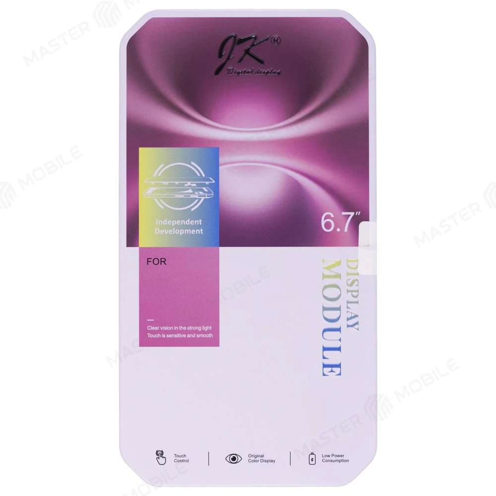 Дисплей для Apple iPhone 16 Plus + тачскрин (черный) (JK) (In-Cell) (площадка под IC) фото №5