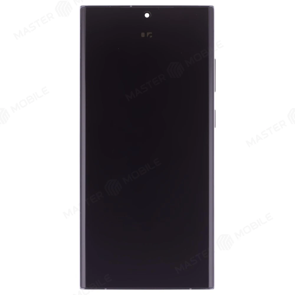 Дисплей для Samsung S918 Galaxy S23 Ultra + тачскрин (зеленый) (в рамке) (OLED) (Small Size) фото №1