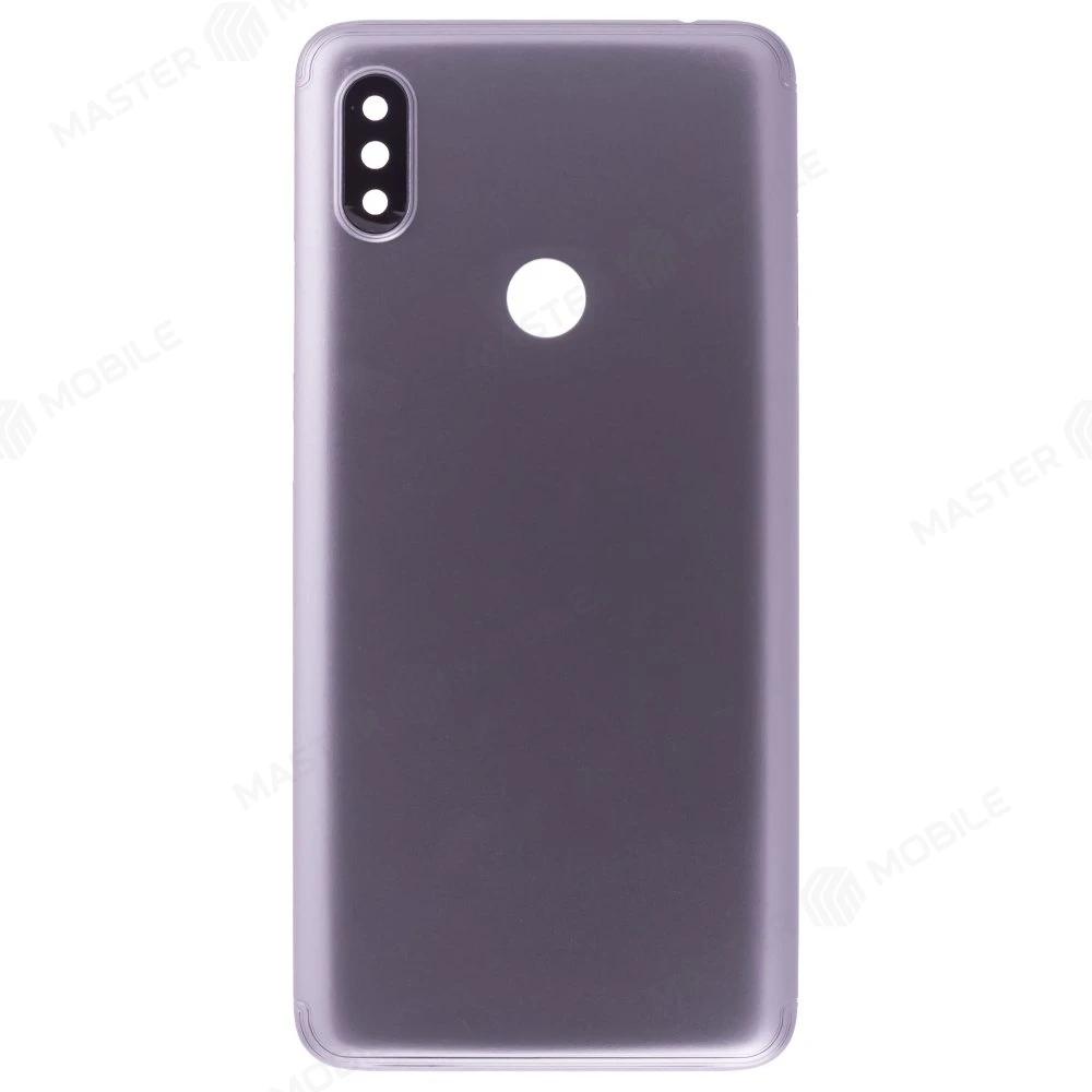 Задняя крышка для Xiaomi Redmi S2 (M1803E6G) (серый) (в сборе со стеклом камеры)