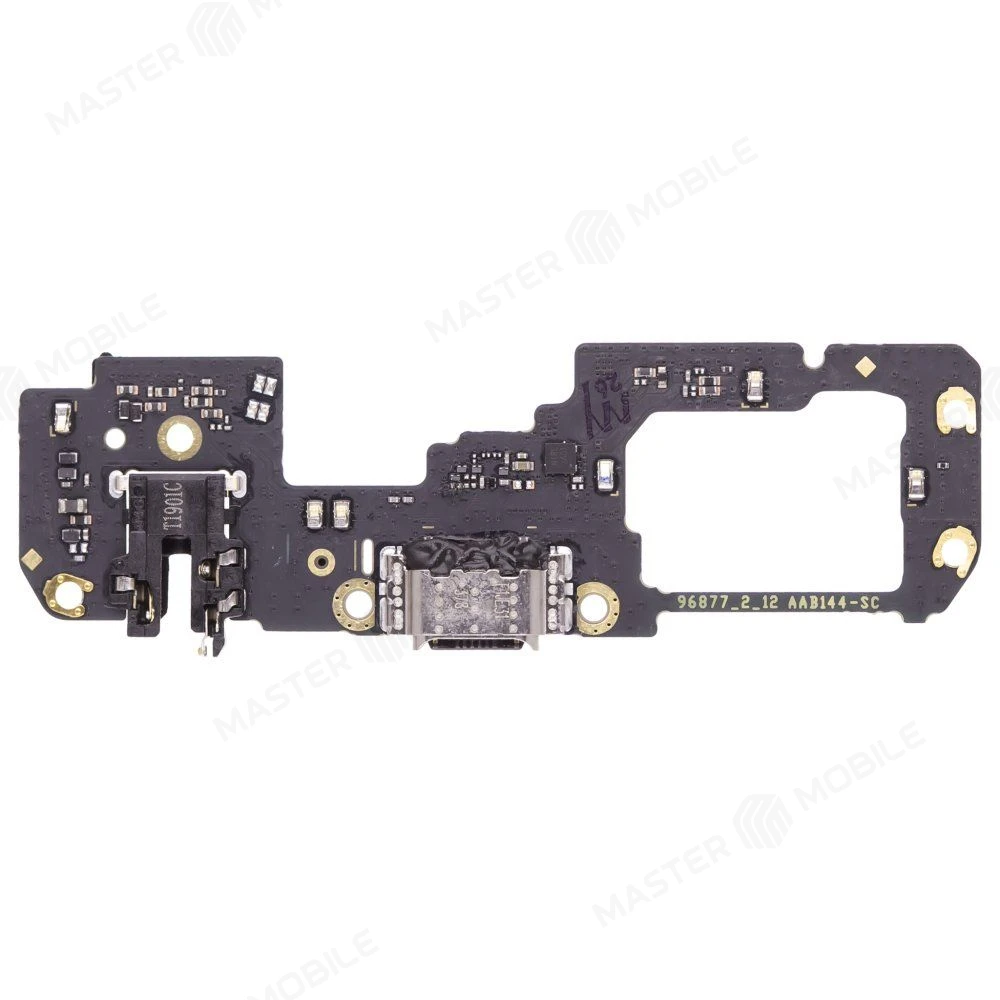 Нижняя плата для Realme 9 Pro+ (RMX3393) с комп. + разъем зарядки + разъем гарнитуры + микрофон (ORIG100) фото №2